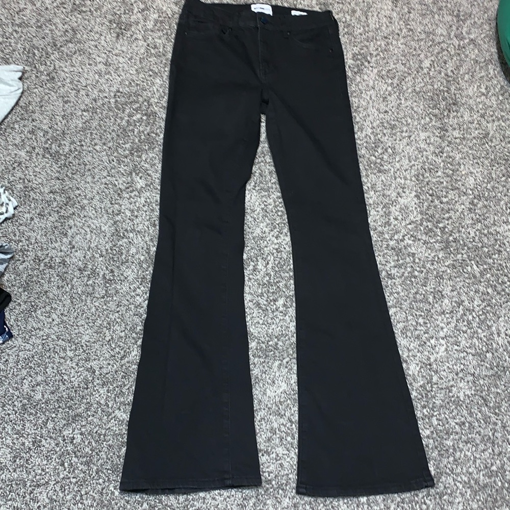 William Rast Black Super Highrise Flare Jeans - Picture 2 of 5